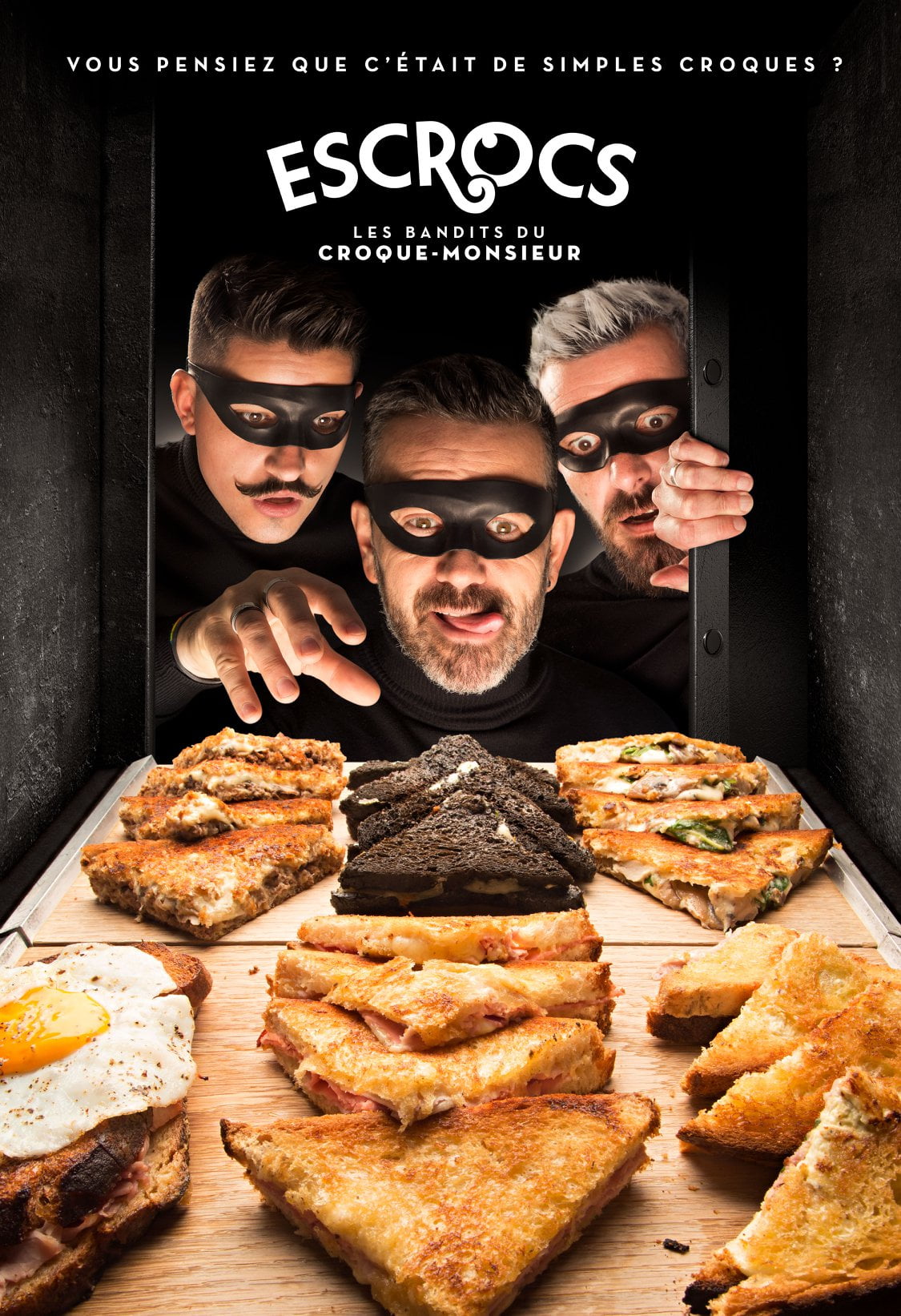 ESCROCS les bandits du croque-monsieur à Limoges ESCROCS les bandits du croque-monsieur à Limoges