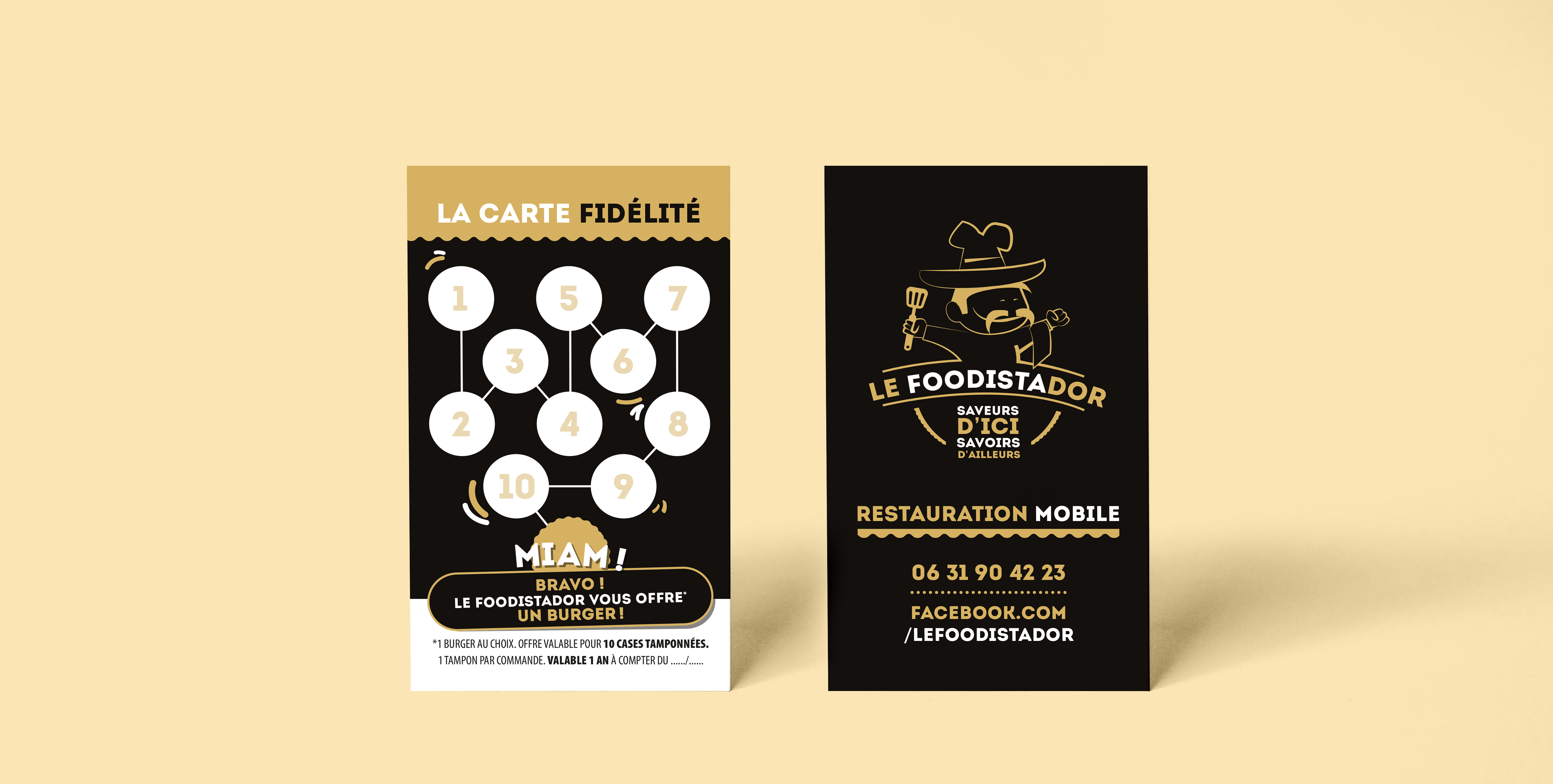 FOODISTADOR CARTE DE FIDÉLITÉ